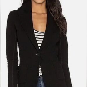 James Perse Fleece Blazer Style Jacket S